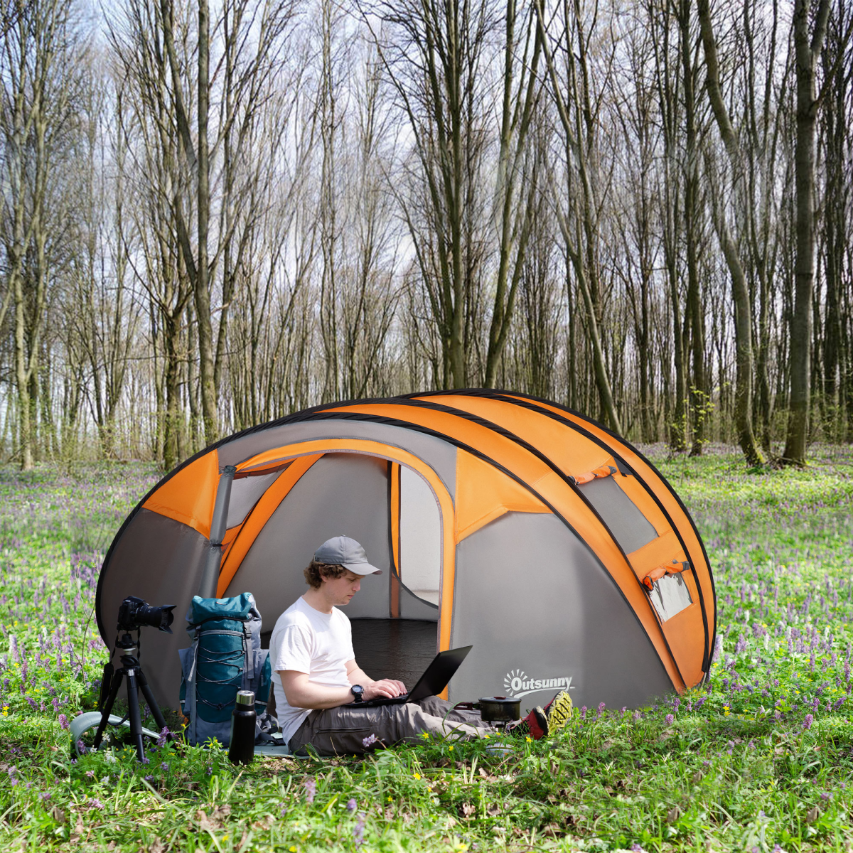 2 Man Camping Dome Pop-up Tent