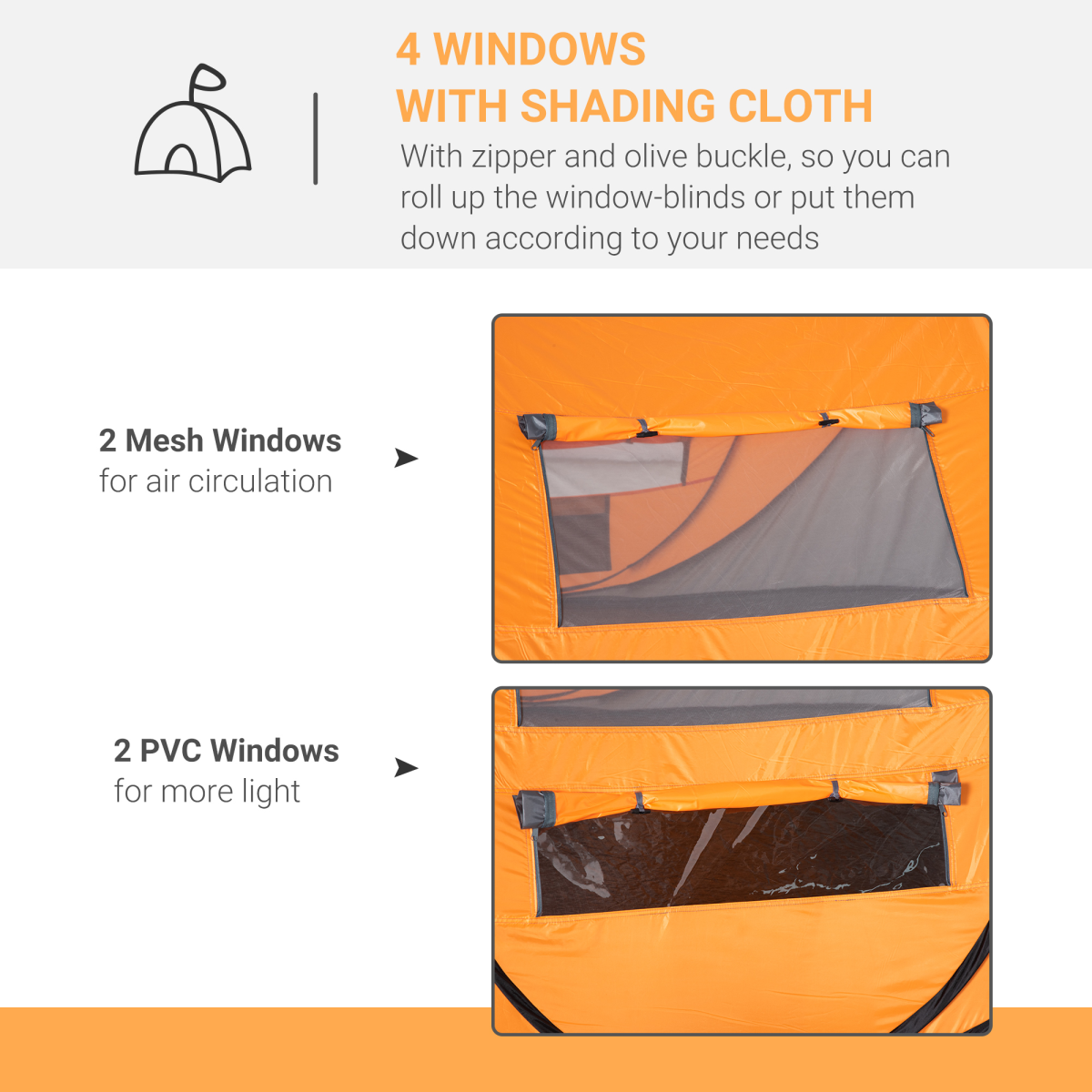 2 Man Camping Dome Pop-up Tent