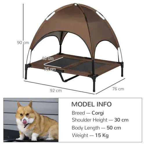 Pet Bed Dog Cot Tent with Canopy