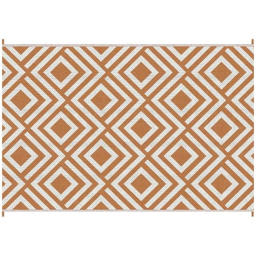 Reversible Outdoor Rug with Carry Bag for RV Camping Beach