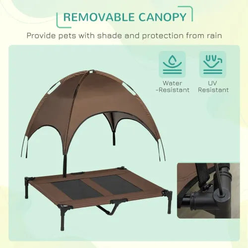 Pet Bed Dog Cot Tent with Canopy