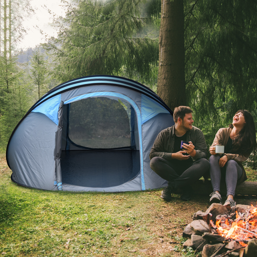 4-5 Man Camping Tent Dome Pop-up Tent