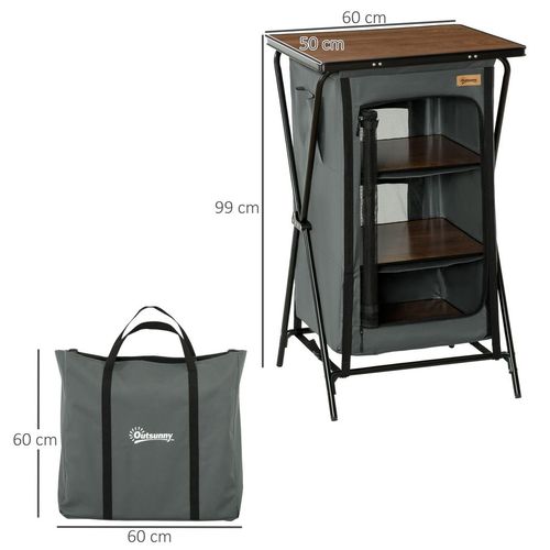 Camping Cupboard Aluminium Foldable Kitchen Station