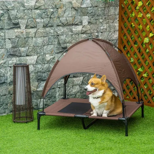 Pet Bed Dog Cot Tent with Canopy