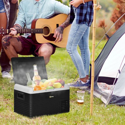 30L Fridge Car Refrigerator 12V Portable Freezer Cooler Camping Travel Campervan