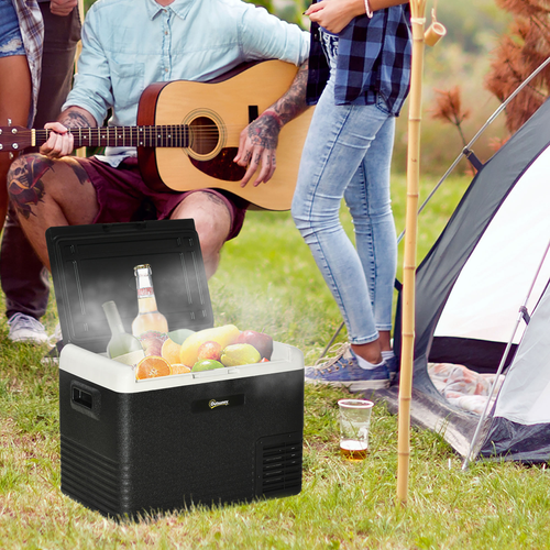 40L Fridge Car Refrigerator 12V Portable Freezer Cooler Camping Travel Campervan