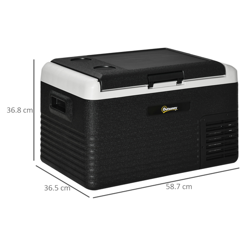 30L Fridge Car Refrigerator 12V Portable Freezer Cooler Camping Travel Campervan
