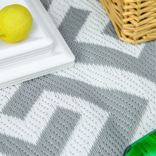Reversible Outdoor Rug for RV Camping