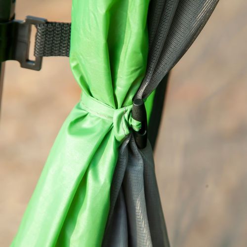 5-6 Man Camping Tent 2-Tier Pop-up Tent with Portable Carry Bag