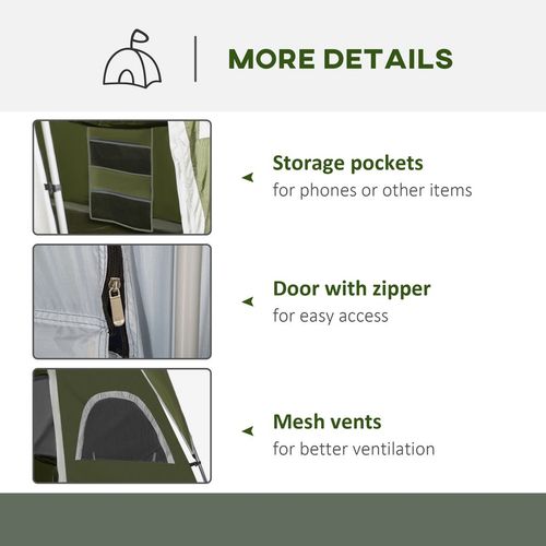 4-8 Person 2 Room Camping Family Tent