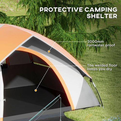 4 Man Waterproof Family Tent