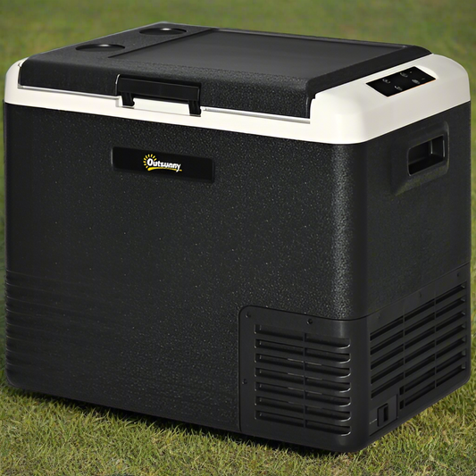 50L Fridge Car Refrigerator 12V Portable Freezer Cooler Camping Travel Campervan