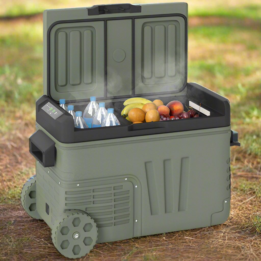 33L Fridge Car Refrigerator 12V Portable Freezer Cooler Camping Travel Campervan