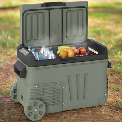 33L Fridge Car Refrigerator 12V Portable Freezer Cooler Camping Travel Campervan