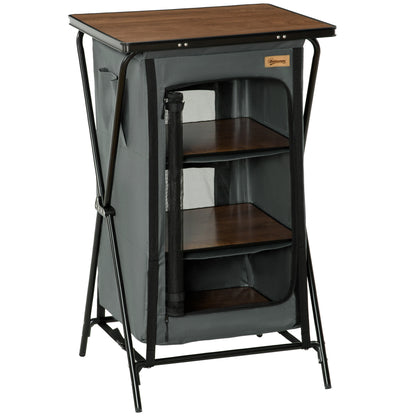 Camping Cupboard Aluminium Foldable Kitchen Station