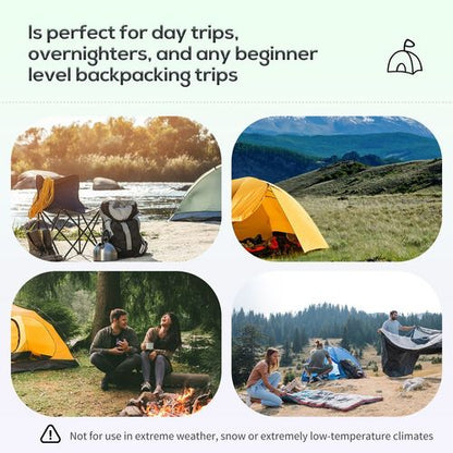 5-6 Man Family Camping Tent with Carry Bag