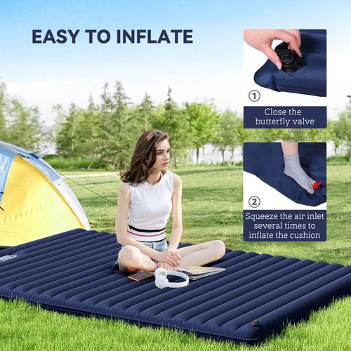 Inflatable Bed Double Camping Mattress