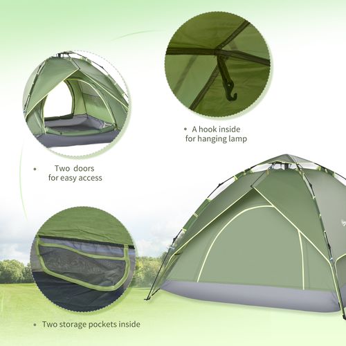 2 Man Pop Up Camping Tent