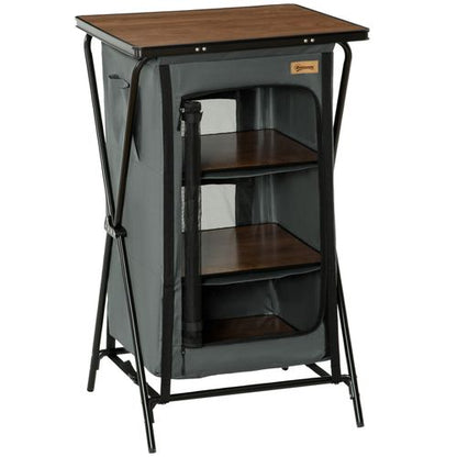 Camping Cupboard Aluminium Foldable Kitchen Station