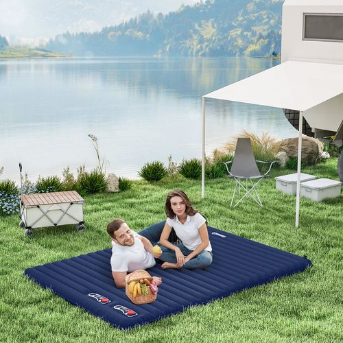 Inflatable Bed Double Camping Mattress