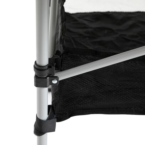 Camping Roll-Top Table with Black Bag