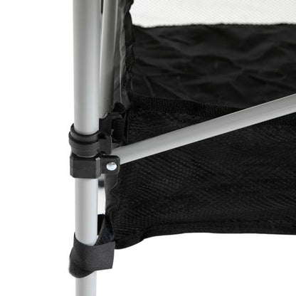 Camping Roll-Top Table with Black Bag