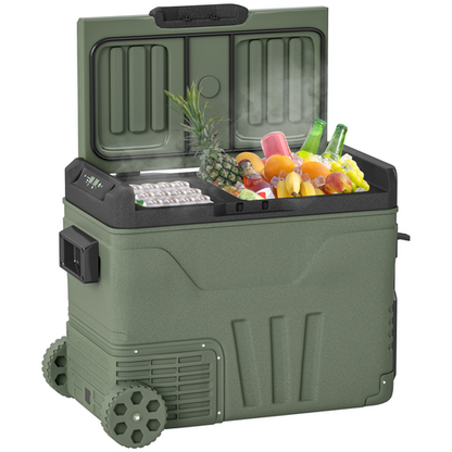 45L Fridge Car Refrigerator 12V Portable Freezer Cooler Camping Travel Campervan