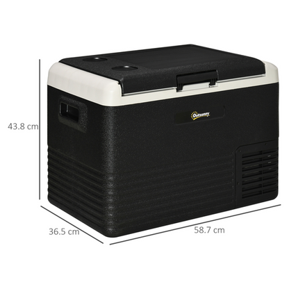 40L Fridge Car Refrigerator 12V Portable Freezer Cooler Camping Travel Campervan