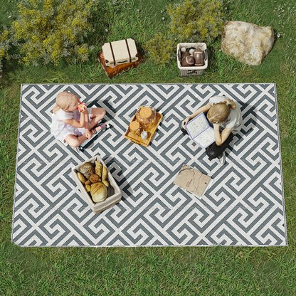 Reversible Outdoor Rug for RV Camping