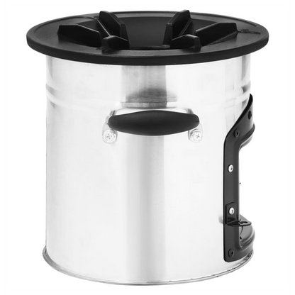 Camping Wood Stove Silver 45.5x33x25.5 cm Stainless Steel