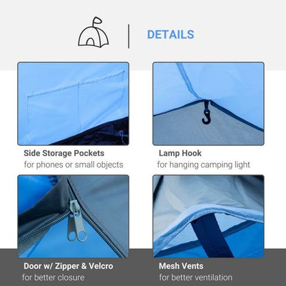 3 Man 2 Room Tent With Living Area