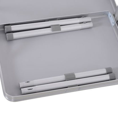Folding Table Camping with side desk